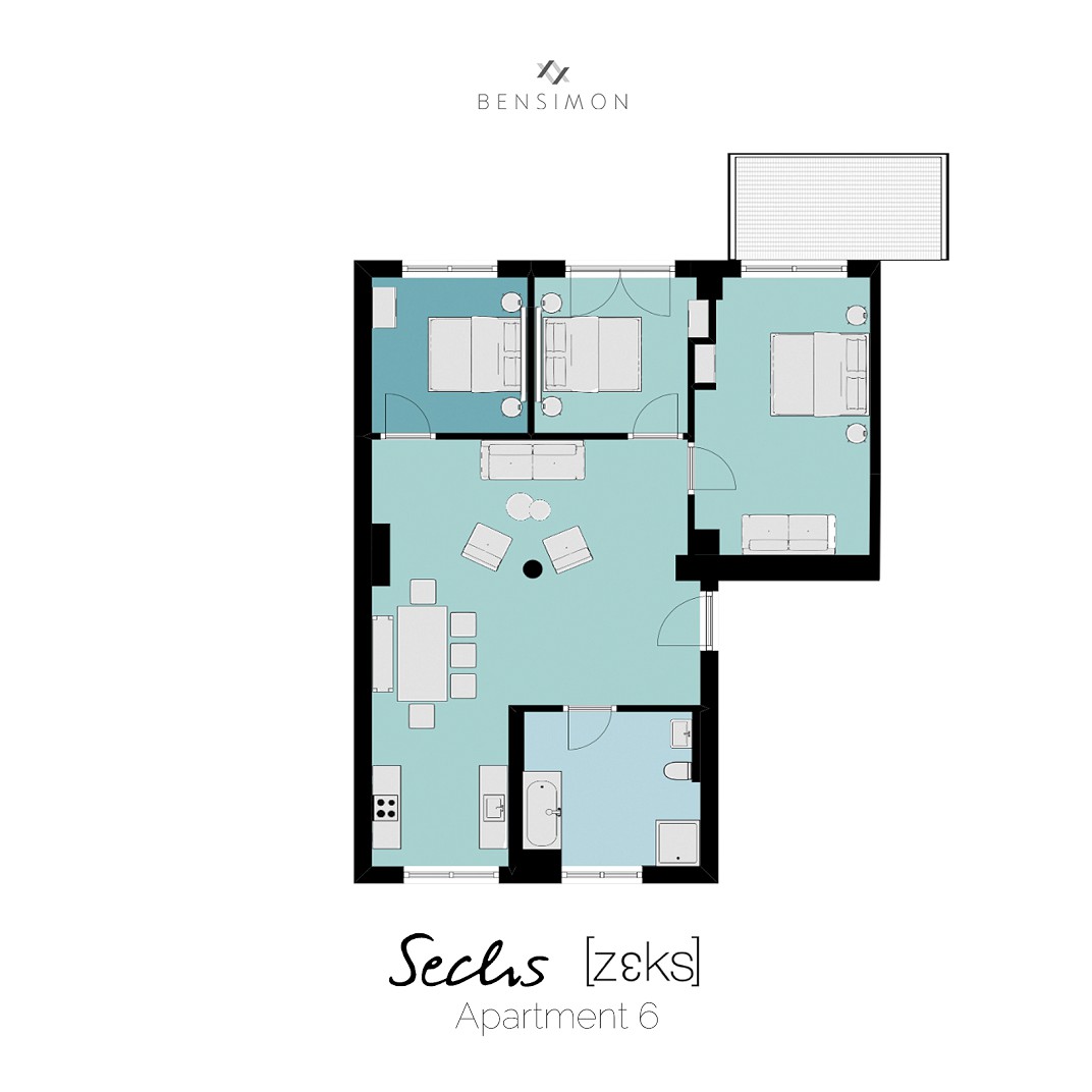 Three Bedroom Penthouse